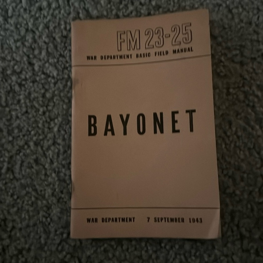War Department Field Manual September 1943